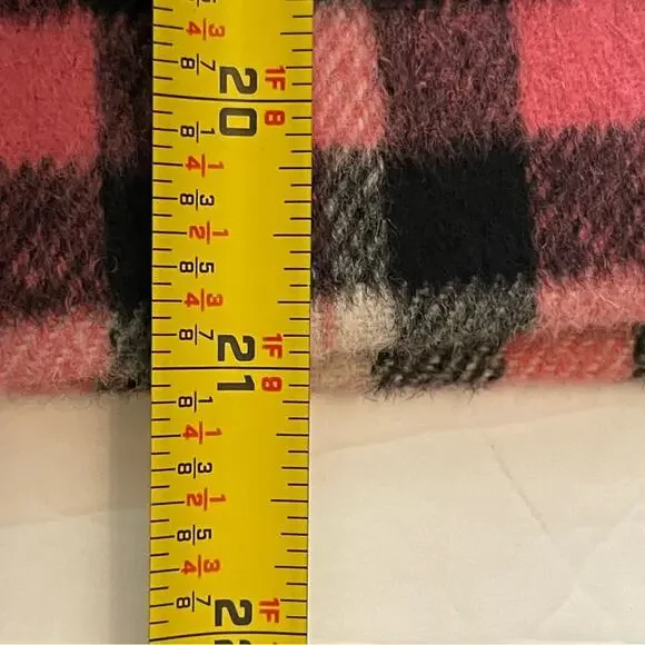 Talbots Pink Black Plaid Wool Blend Career Academia OfficeCore Skirt NWOT Size 8 - Picture 12 of 12